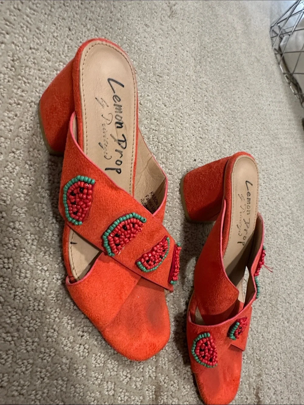 Watermelon shoes